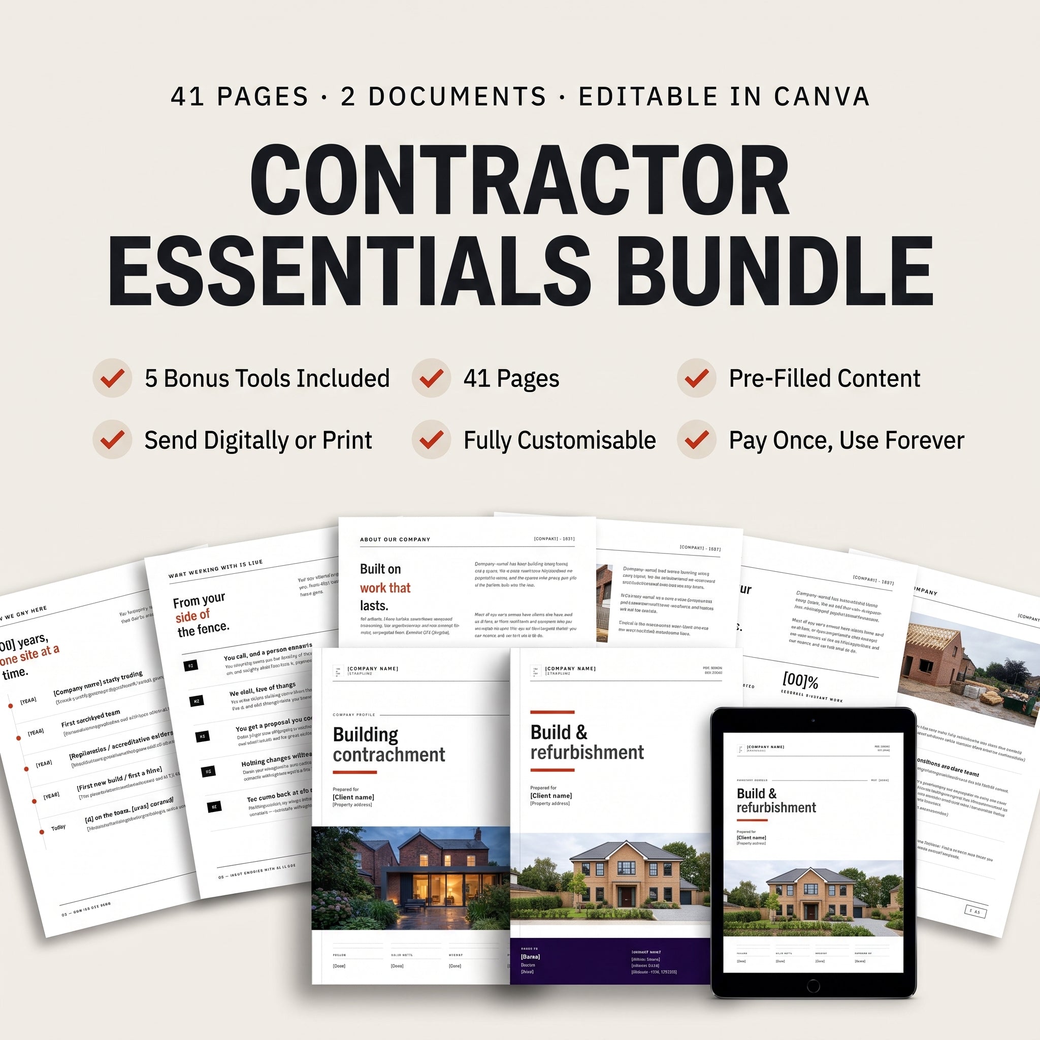 Contractor Document System — Complete System