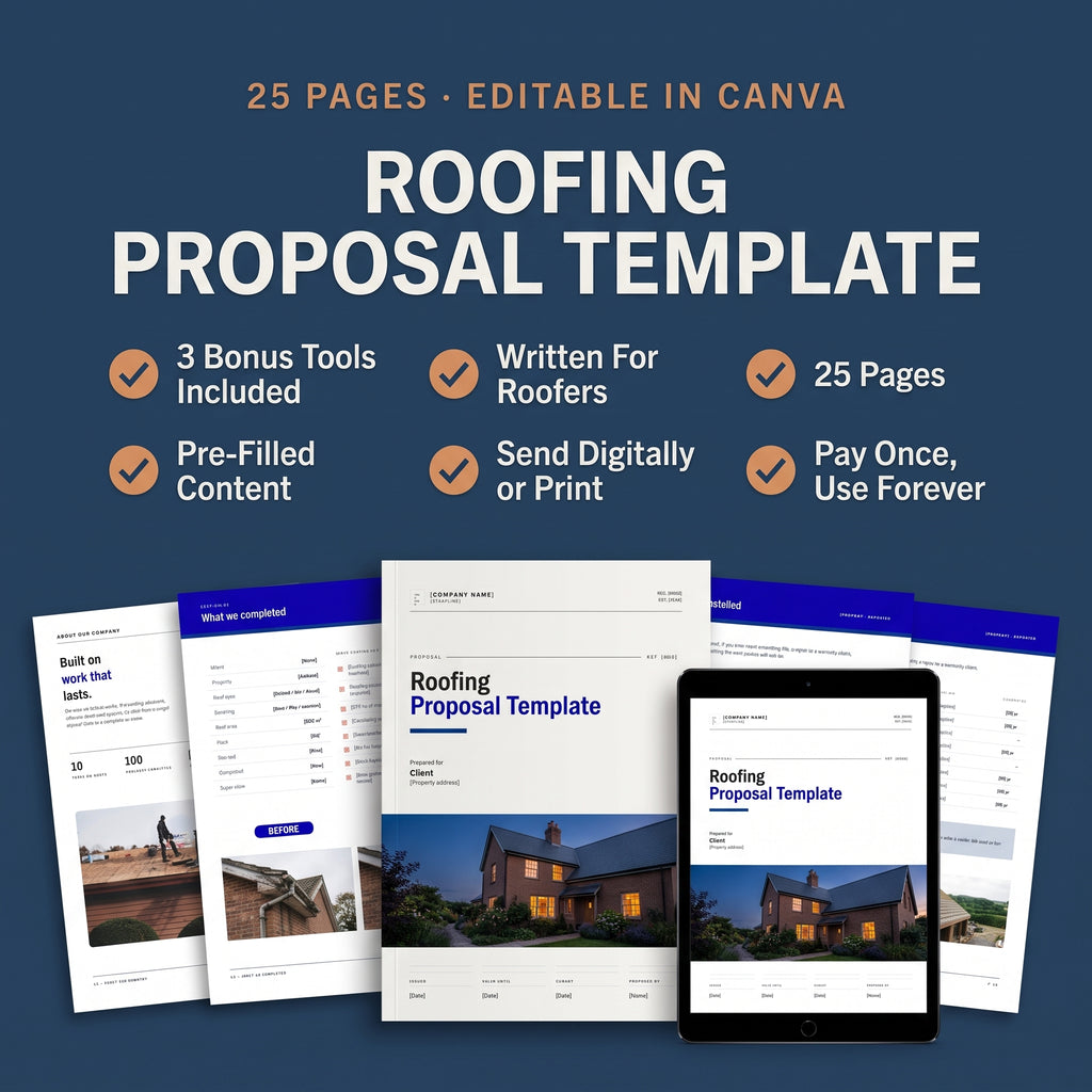 Roofing Proposal Template
